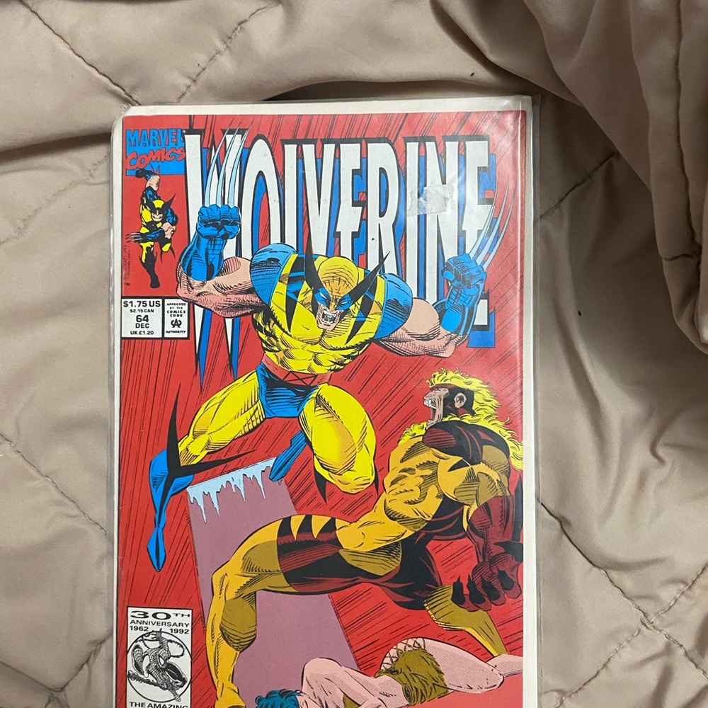 Marvel Wolverine / Sabretooth Comic Book X-Men